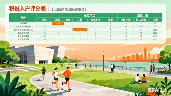 上海居住证积分各项分值标准讲解(上海居住证积分对照表)