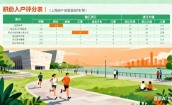 上海居住证积分各项分值标准讲解（上海居住证积分对照表）